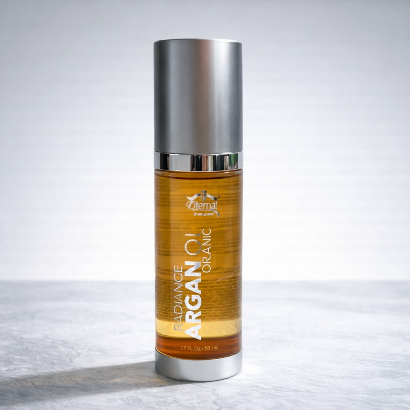 Eternal Radiance Argan Oil – Organic Hair Elixir