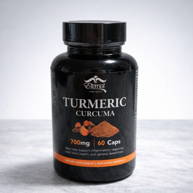 Eternal Turmeric Curcuma 700mg – Wellness Support Capsules