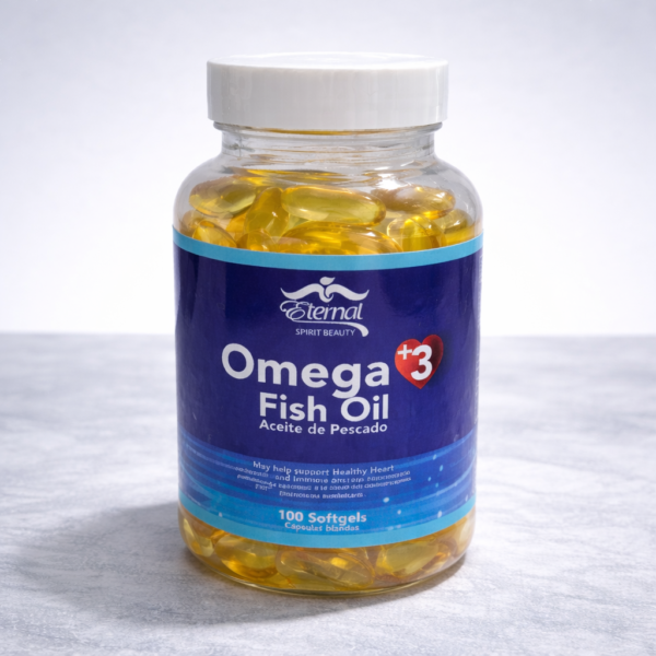 Omega 3+ Fish Oil Heart Support – High Potency Softgels (100 Count)