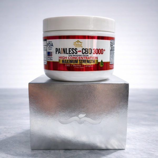 Painless CBD 3000+ Recovery Cream – Maximum Strength